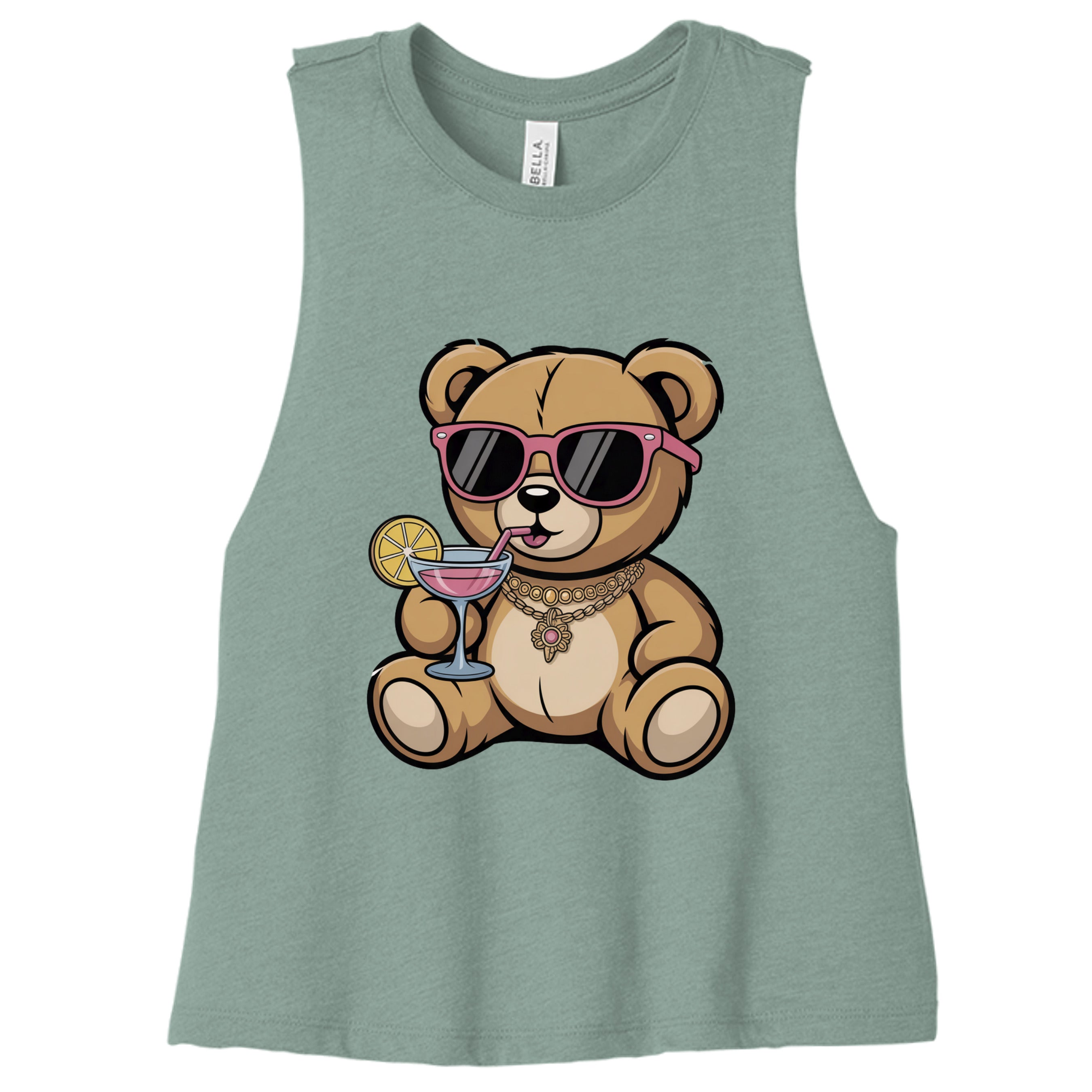 Heather Dusty Blue - 6682 - FRONT